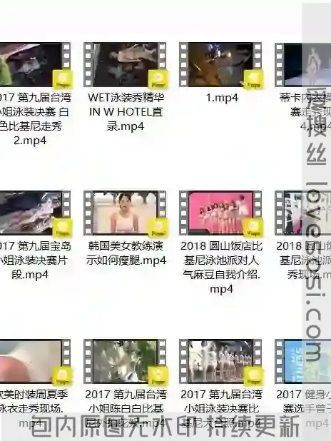 H095 精选模特 明星（韩国女团/韩国车展车模/JKF比基尼派/钢管秀/成人展/内衣秀/时装秀/街拍视频）高清视频合集 共117套写真写真视频[33.60G]