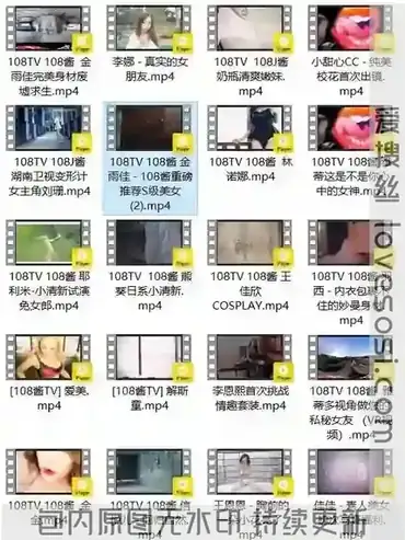 C041 [合集]《108TV酱》视频作品144套120.89G